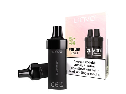 Linvo - Pod Lite Cartridge (2 Stück pro Packung) - Banana Ice Cream