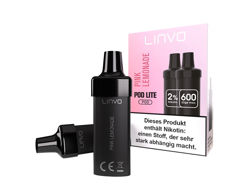 Linvo - Pod Lite Cartridge (2 Stück pro Packung) - Banana Ice Cream