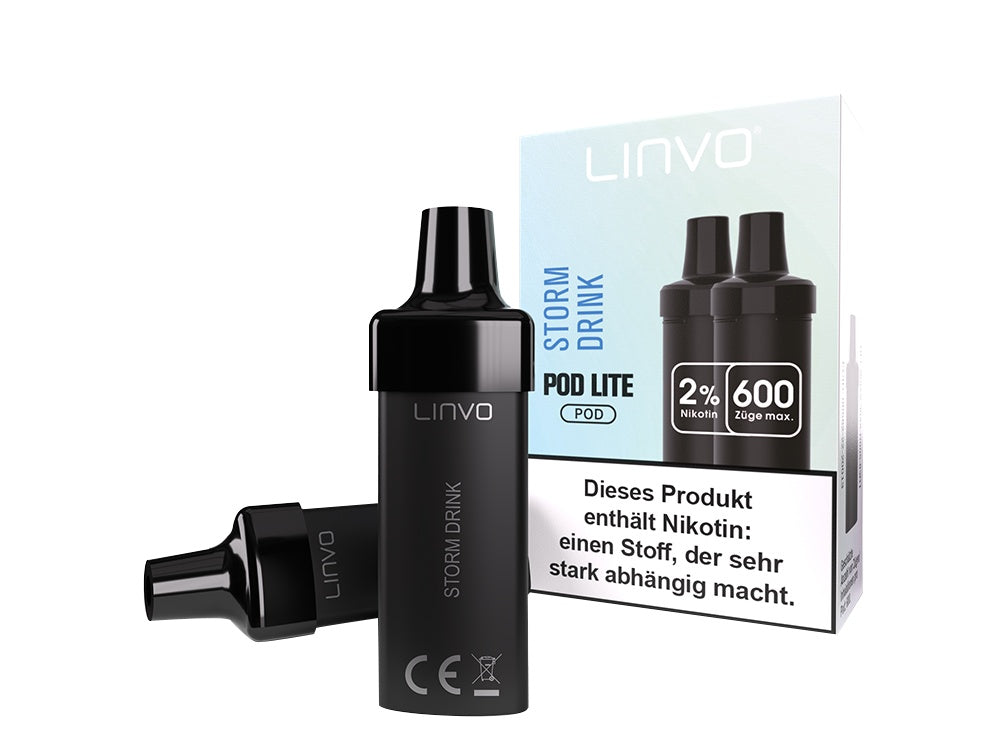 Linvo - Pod Lite Cartridge (2 Stück pro Packung) - Banana Ice Cream