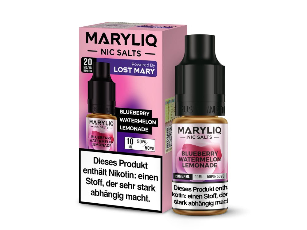 MARYLIQ - Nikotinsalz Liquid - Blueberry Watermelon Lemonade