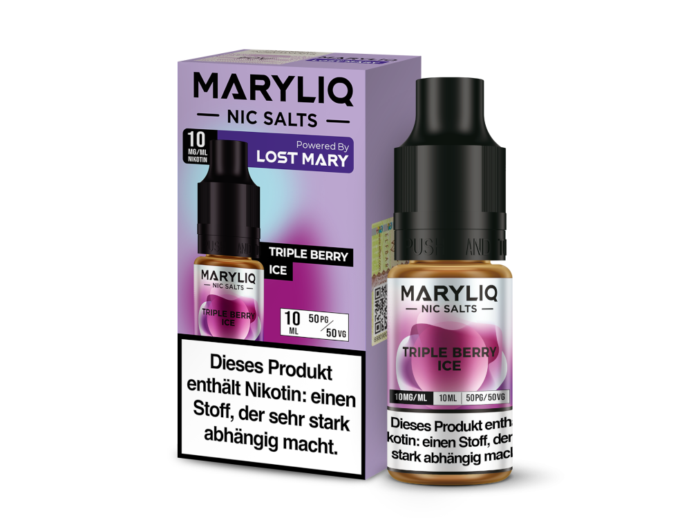 MARYLIQ - Nikotinsalz Liquid - Triple Berry Ice