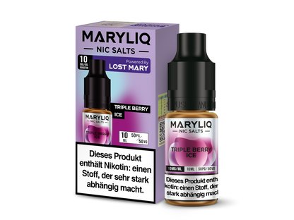 MARYLIQ - Nikotinsalz Liquid - Triple Berry Ice
