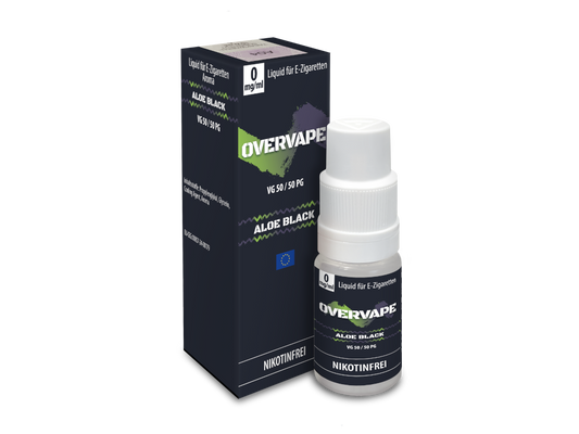 Overvape - Nikotinsalz Liquid - Aloe Black
