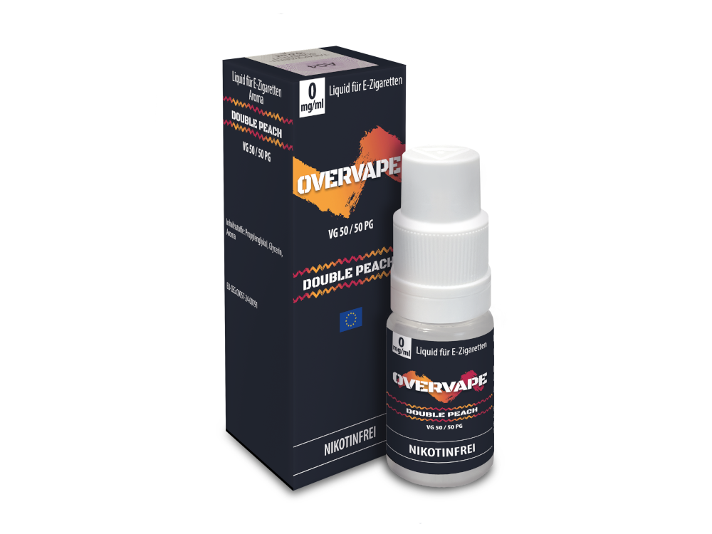 Overvape - Nikotinsalz Liquid - Double Peach