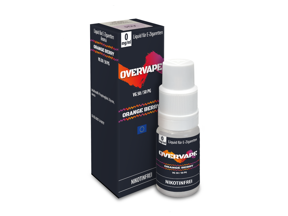 Overvape - Nikotinsalz Liquid - Orange Berry
