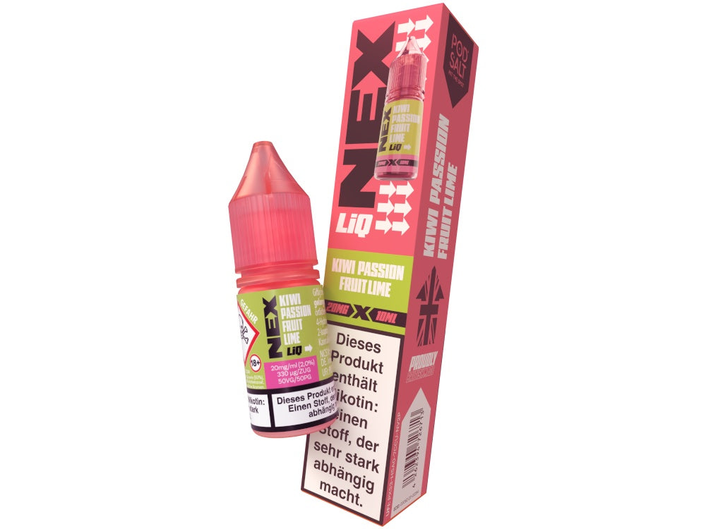 Pod Salt - NexLiq - Nikotinsalz Liquid - Kiwi Passionfruit Lime