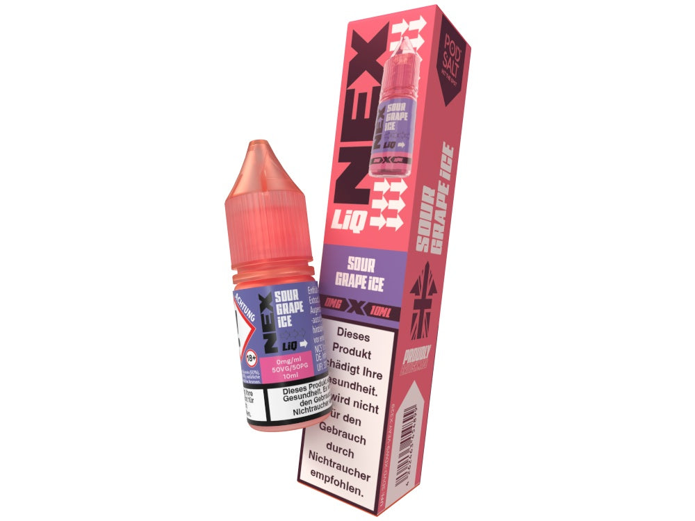 Pod Salt - NexLiq - Nikotinsalz Liquid - Sour Grape Ice