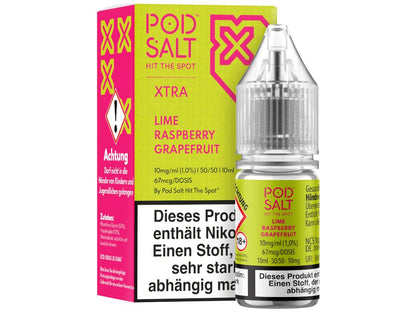 Pod Salt X - Nikotinsalz Liquid  - Lime Raspberry Grapefruit