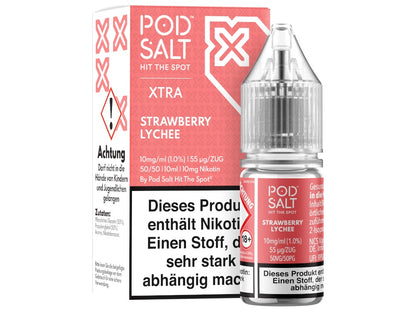 Pod Salt X - Nikotinsalz Liquid - Strawberry Lychee