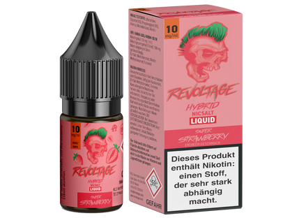 Revoltage - Hybrid Nikotinsalz Liquid - Super Strawberry