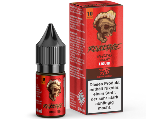 Revoltage - Hybrid Nikotinsalz Liquid - Tobacco Red