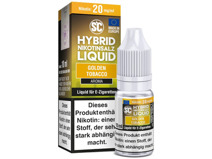 SC - Golden Tobacco - Hybrid Nikotinsalz Liquid