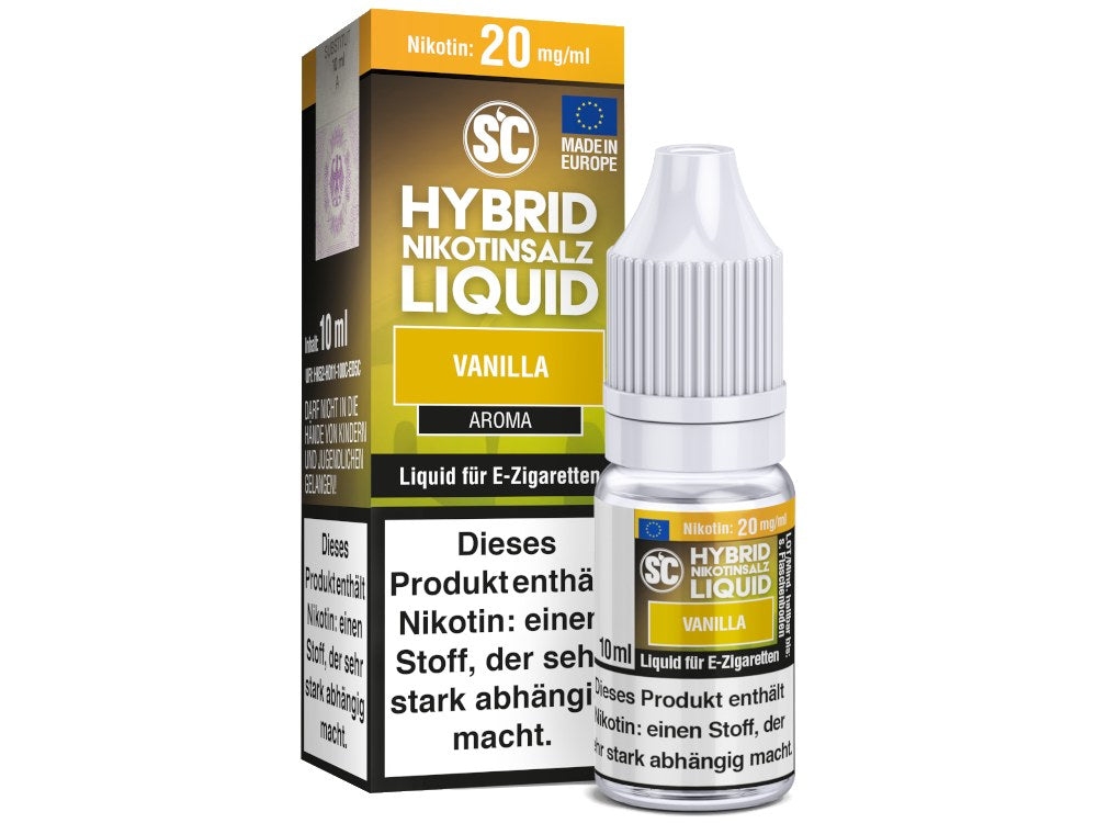 SC - Vanilla -  Hybrid Nikotinsalz Liquid