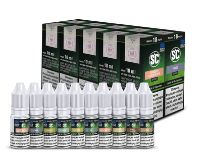 Gourmet Probierbox E-Zigaretten Liquid