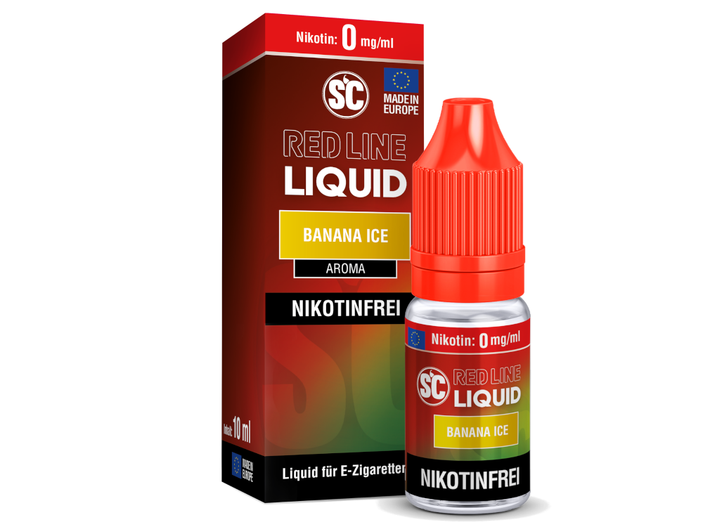 SC - Red Line - Banana Ice - Nikotinsalz Liquid
