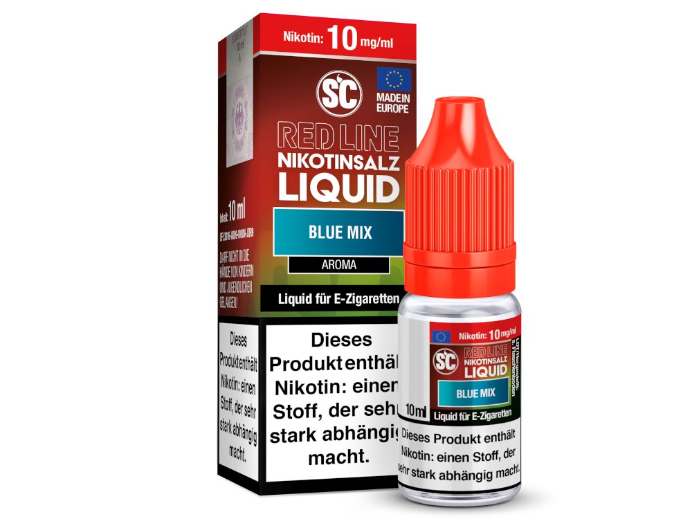 SC - Red Line - Blue Mix - Nikotinsalz Liquid
