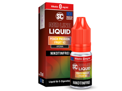 SC - Red Line - Peach Passion Fruit V2 - Nikotinsalz Liquid