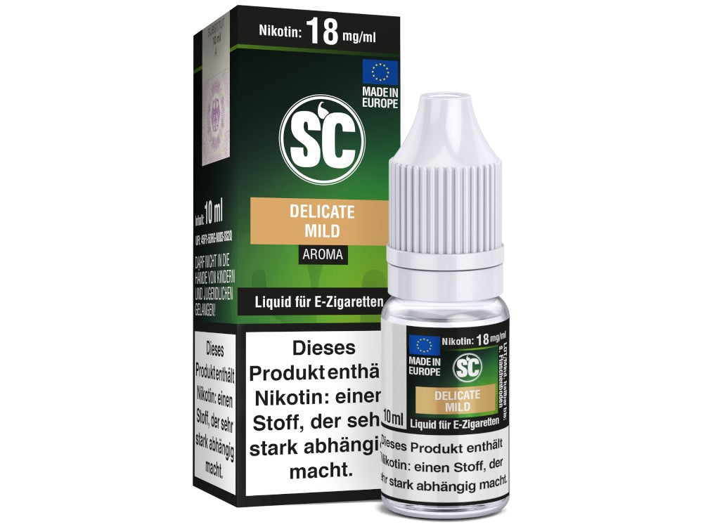 Delicate Mild Tabak E-Zigaretten Liquid