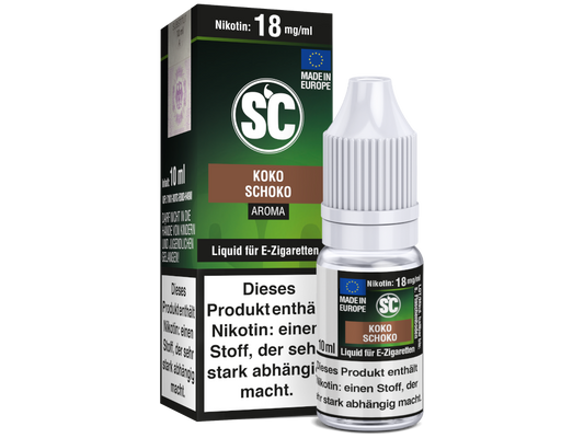 Kokos Schokolade E-Zigaretten Liquid