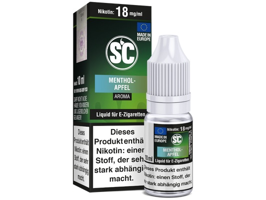 Menthol-Apfel E-Zigaretten Liquid