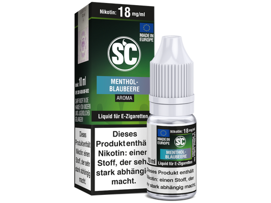 Menthol-Blaubeere E-Zigaretten Liquid