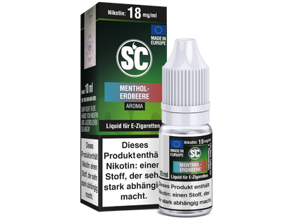 Menthol-Erdbeere E-Zigaretten Liquid
