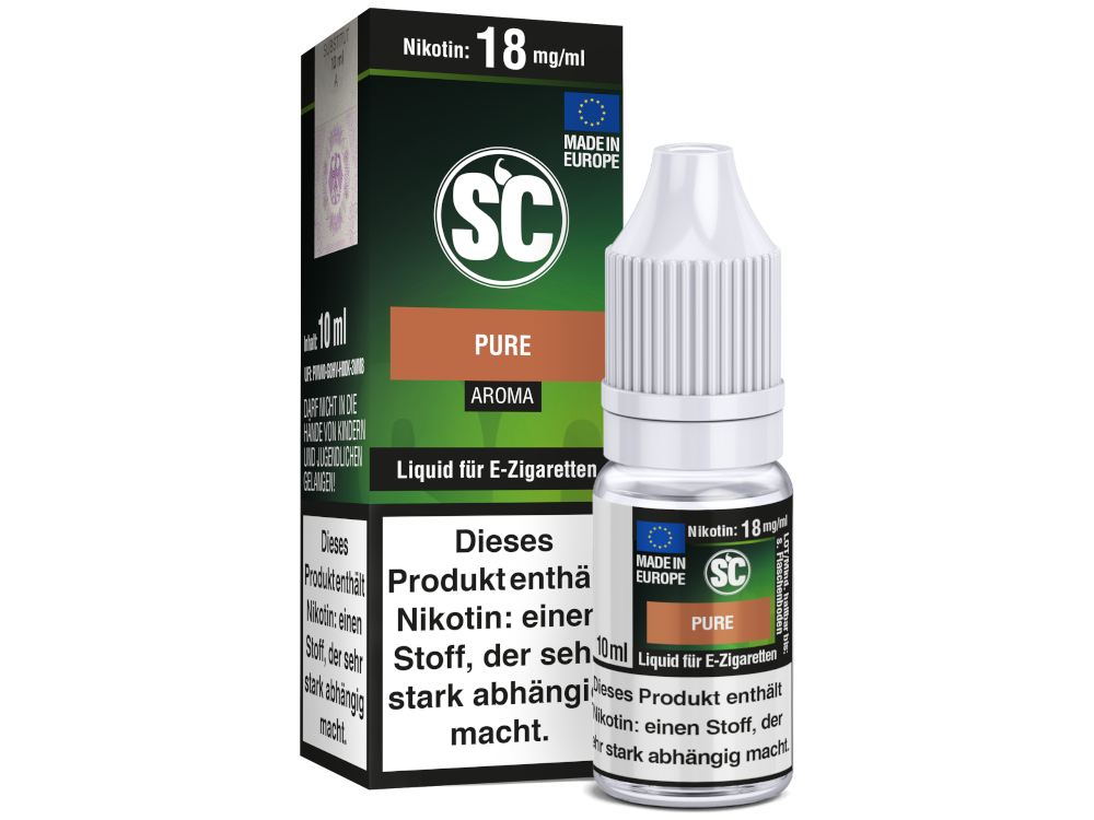 Pure Tabak E-Zigaretten Liquid