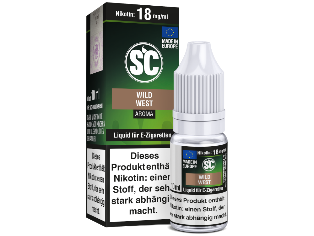 Wild West Tabak E-Zigaretten Liquid