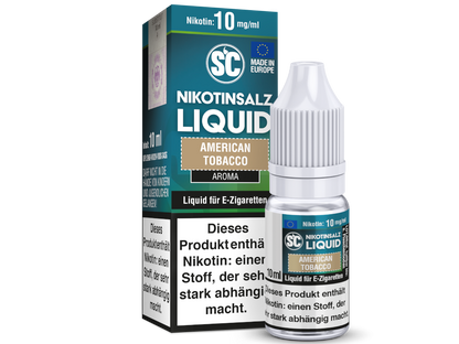 SC - American Tobacco - E-Zigaretten Nikotinsalz Liquid 20 mg/ml