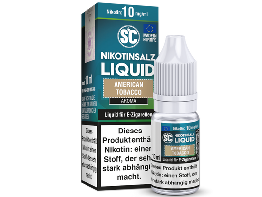 SC - American Tobacco - E-Zigaretten Nikotinsalz Liquid 20 mg/ml