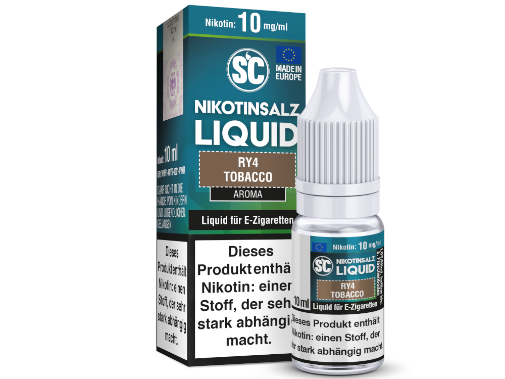 SC - RY4 Tobacco - Nikotinsalz Liquid 20 mg/ml