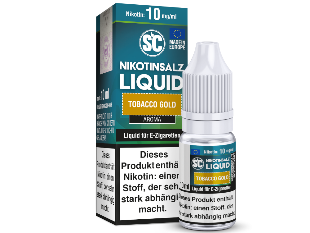 SC - Tobacco Gold - Nikotinsalz Liquid