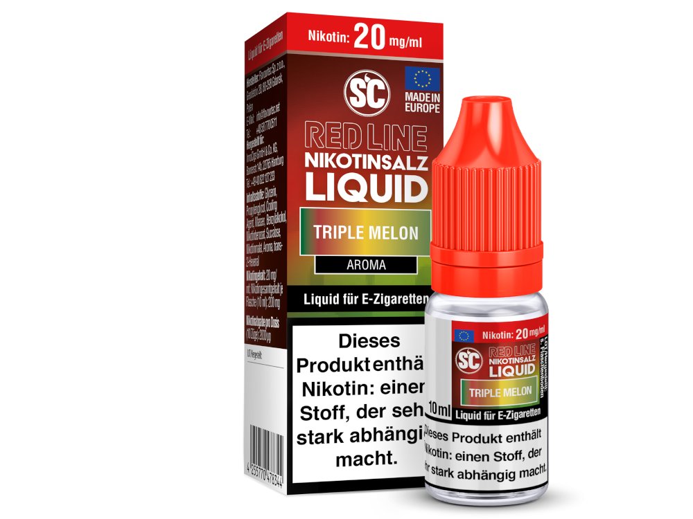 SC Red Line - Triple Melon Nikotinsalz Liquid