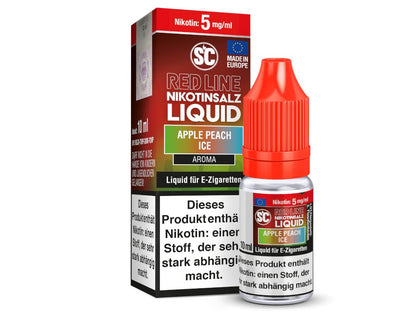 SC - Red Line - Apple Peach Ice - Nikotinsalz