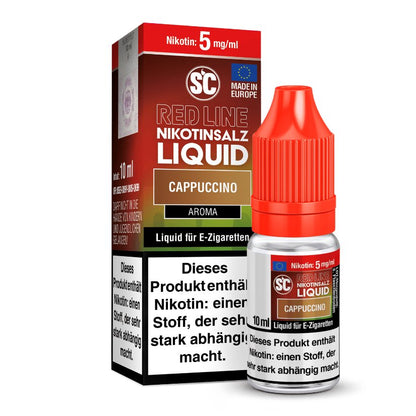 SC - Red Line - Cappuccino - Nikotinsalz Liquid