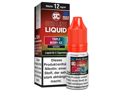 SC - Red Line Nikotin - Triple Berry Ice