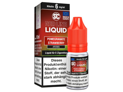 SC - Red Line Nikotin - Pomegranate Strawberry