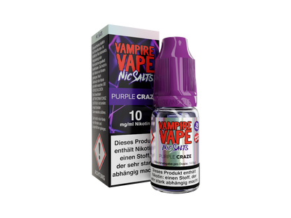 Vampire Vape - Purple Craze - Nikotinsalz Liquid