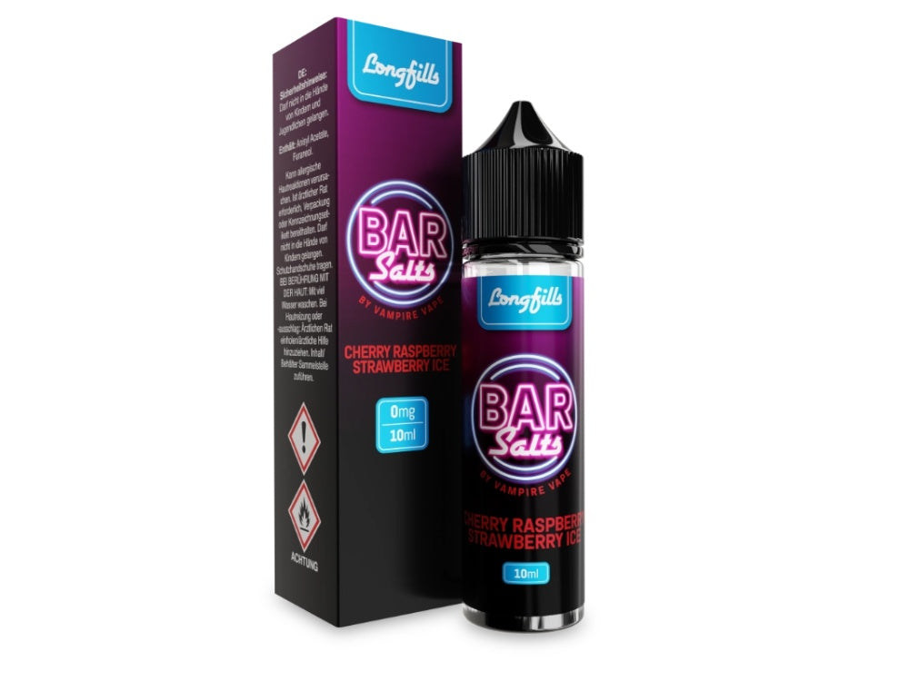 Vampire Vape - Bar Salts - Longfills 10 ml - Cherry Raspberry Strawberry Ice