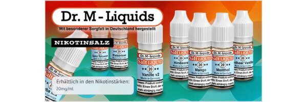 Dr M Liquid Nikotinsalz