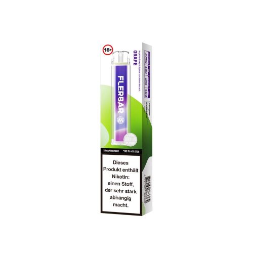 Flerbar M Einweg E-Zigarette Grape 20 mg