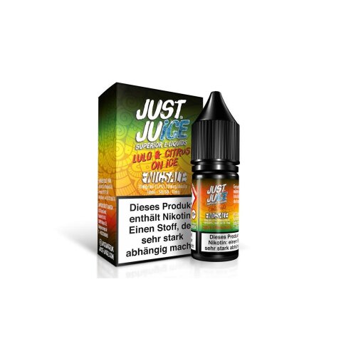 Just Juice Lulo-Citrus on Ice Nikotinsalz Liquid