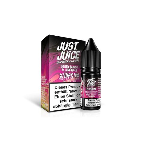 Just Juice Fusion Berry Burst-Lemonade Nikotinsalz Liquid...