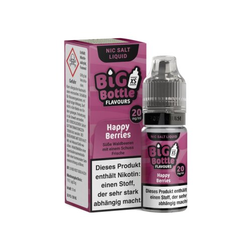 Big Bottle Happy Berries Nikotinsalz Liquid 20mg