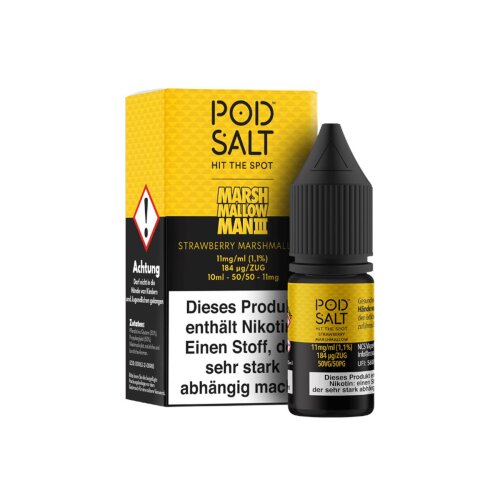 Pod Salt Fusion - Marshmallow Man 3 - Nikotinsalz Liquid...