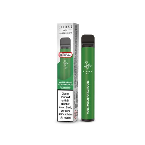 Elf Bar 600 Einweg E-Zigarette Watermelon Pomegranate 20mg