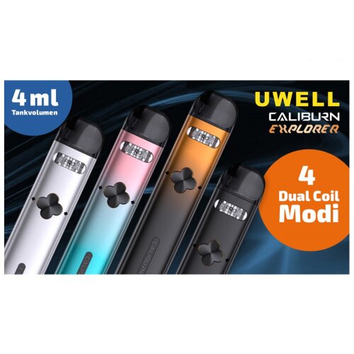 Uwell Caliburn Explorer E-Zigaretten Set