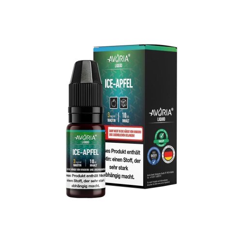 Avoria Ice Apfel E-Zigaretten Liquid 12mg