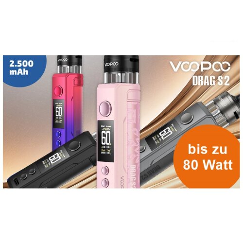 VooPoo Drag S2 E-Zigaretten Set