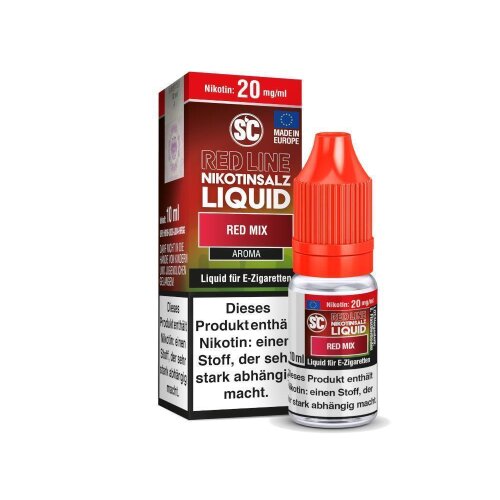 SC Red Line Red Mix Nikotinsalz Liquid 10mg